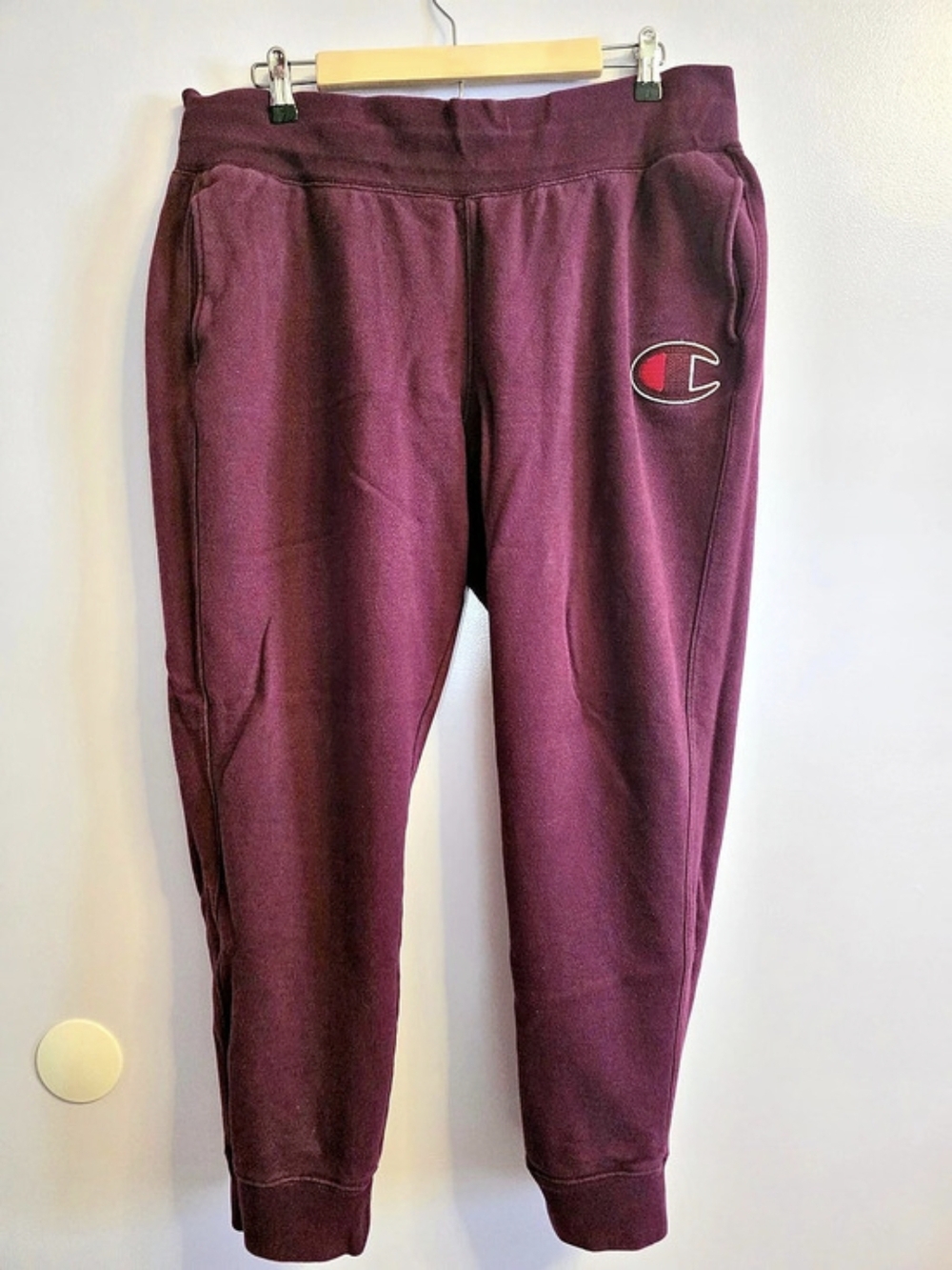 Champion Reverse Weave Jogger Sweatpants Purple XL